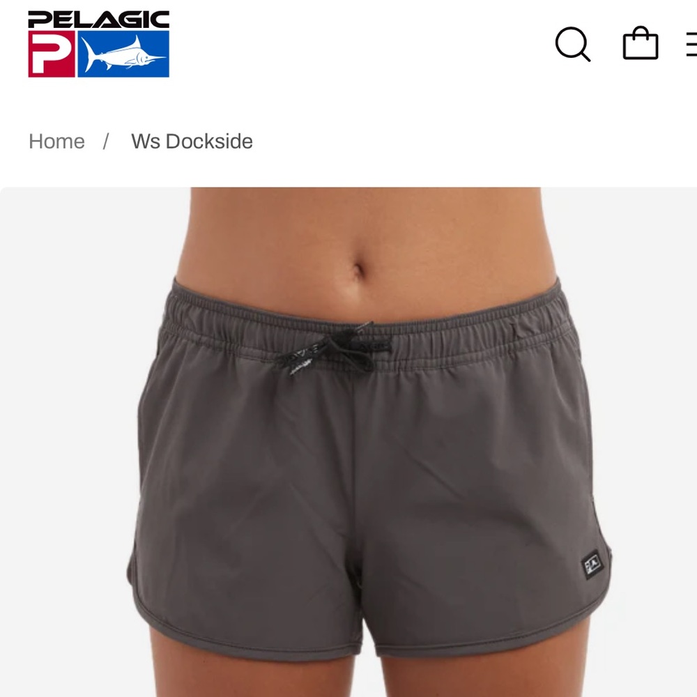 Gray Women's Athletic Shorts